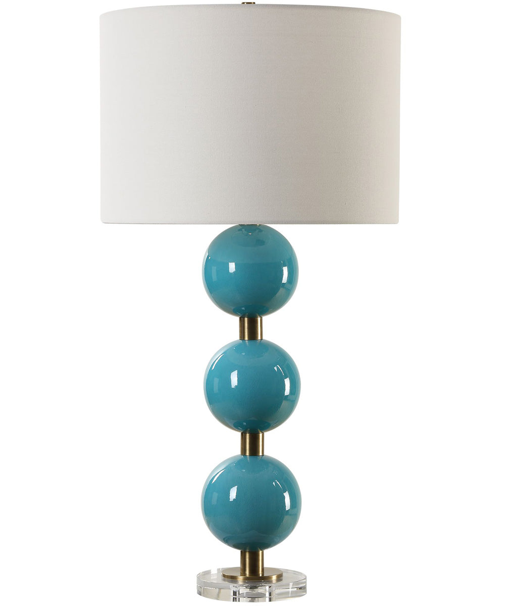 Palawan Blue Glaze Table Lamp