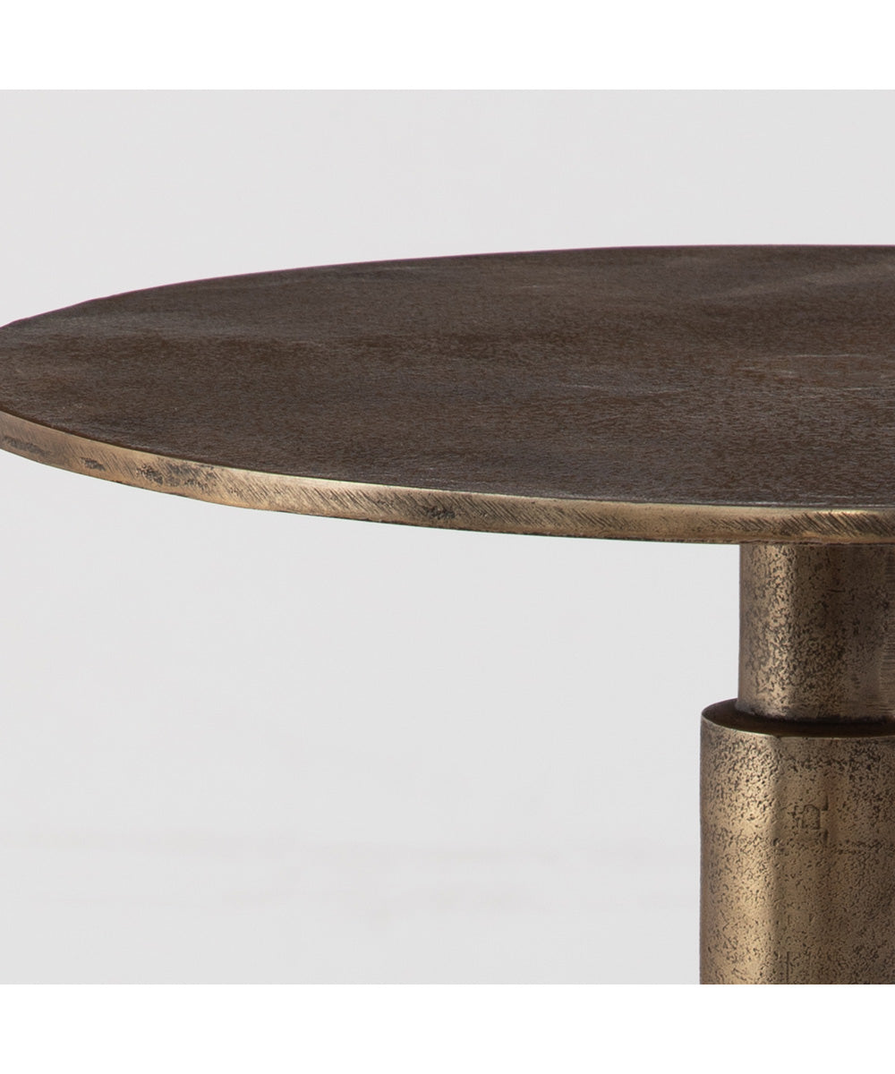 Descend Gold Accent Table