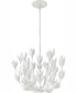 Flora 3-Light Large Convertible Semi-Flush Mount in Textured Plaster