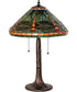 24" High Tiffany Dragonfly Table Lamp