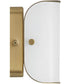 Marcell 1-Light Vanity Aged Brass