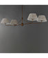 Dunbridge 4-Light Chandelier Weathered Brass
