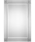 24x36" Beveled Wall Mirror Metal
