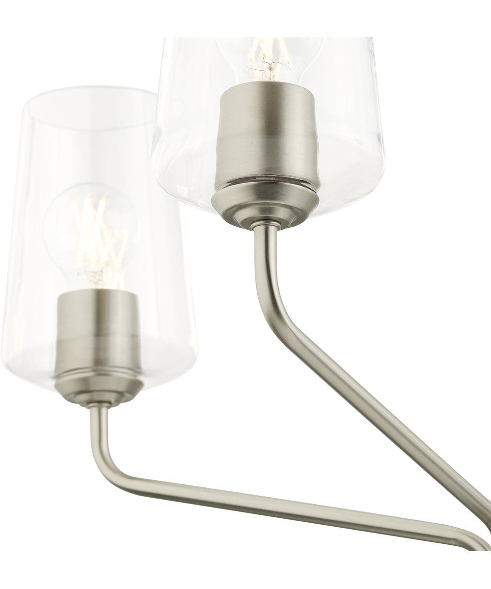 Celino 5-Light Chandelier Brushed Nickel