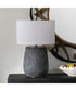 Americana Aged Black Table Lamp