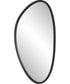 21x36" Wall Mirror Matte Black