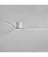Aeris 52 inch 3-Blade Hugger Fan Matte White