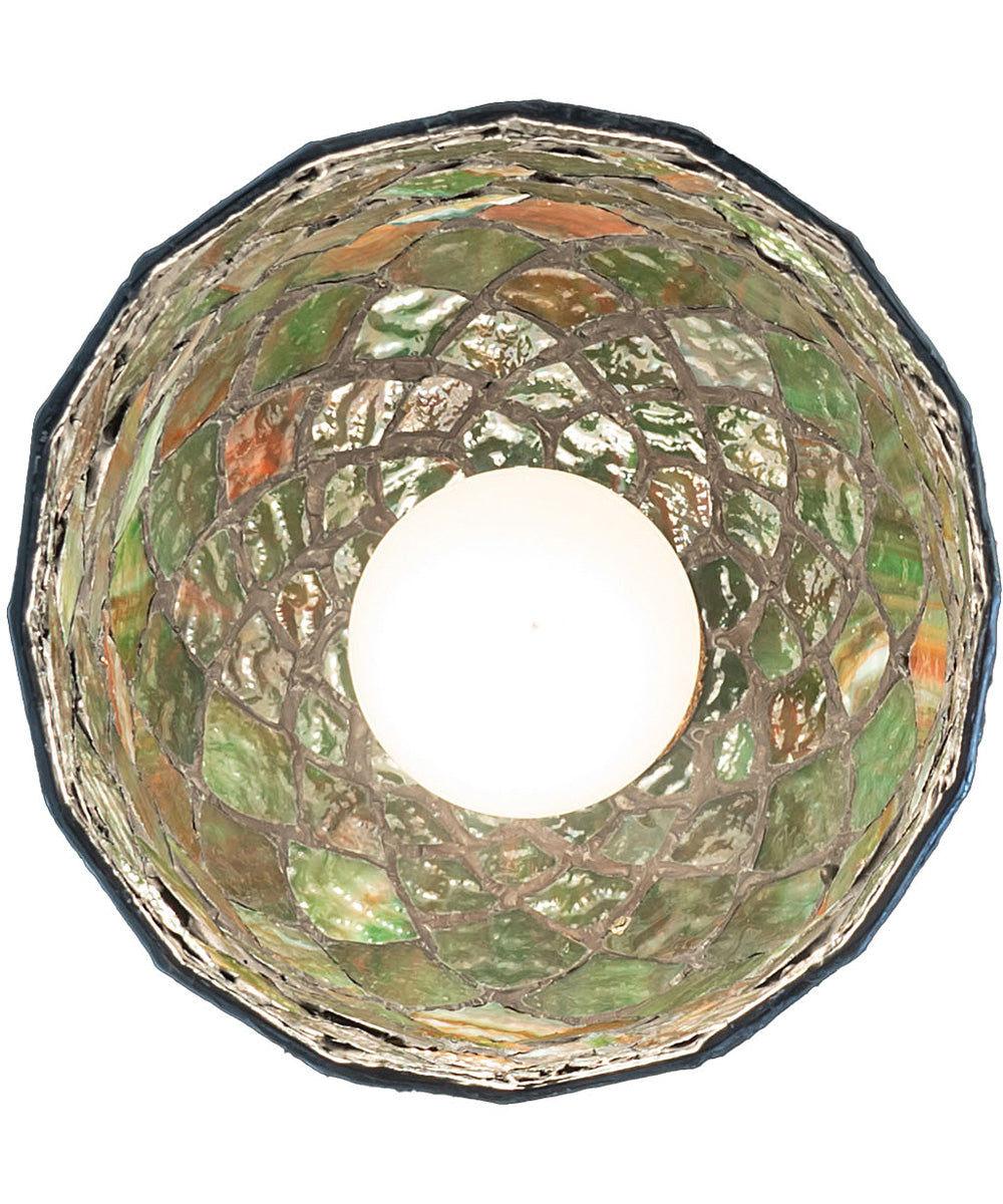 6" Wide Acorn Flushmount