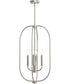 Reines 4-Light Foyer Pendant Brushed Nickel
