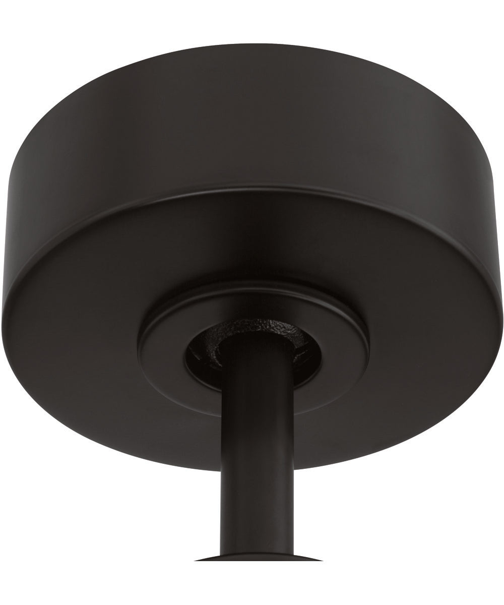 Energy Star McCoy 52" 4 Blade Ceiling Fan 1-Light Fan Flat Black