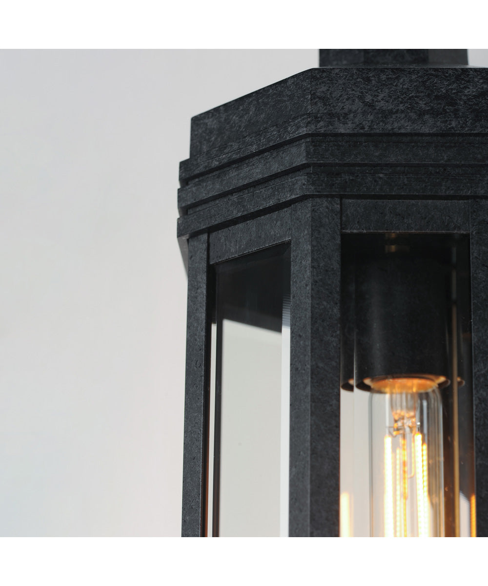 Wright 1-Light Outdoor Wall Sconce Black Patina