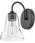 Vera 1-Light Small Single Light Vanity in Black