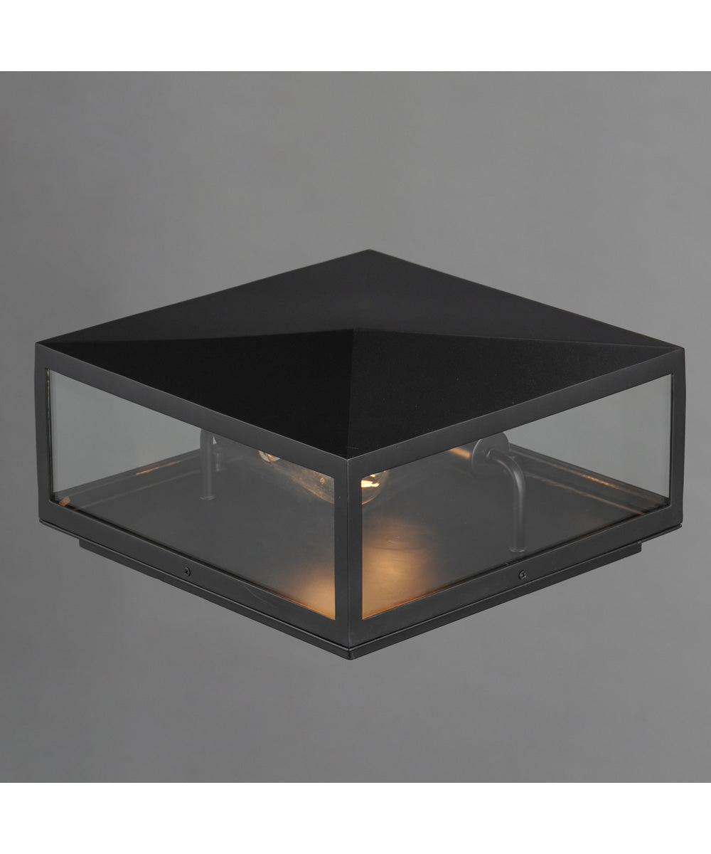 Catalina 2-Light Deck Lantern Dark Bronze