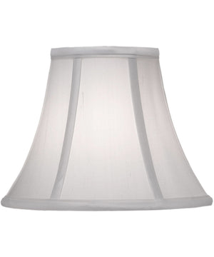 5x10x8 Off White Silk Shantung Bell Softback Lampshade