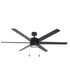 60" Aldea X 6-Blade Ceiling Fan Oil Rubbed Bronze Finish with Integrated LED Light