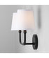 Dawson 2-Light Vanity Matte Black