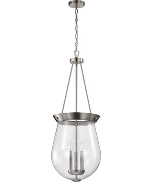 Boliver 3-Light Pendant Brushed Nickel