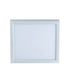 13"W 1-Light Square LED Flush Mount Light Fixture White Acrylic Finish