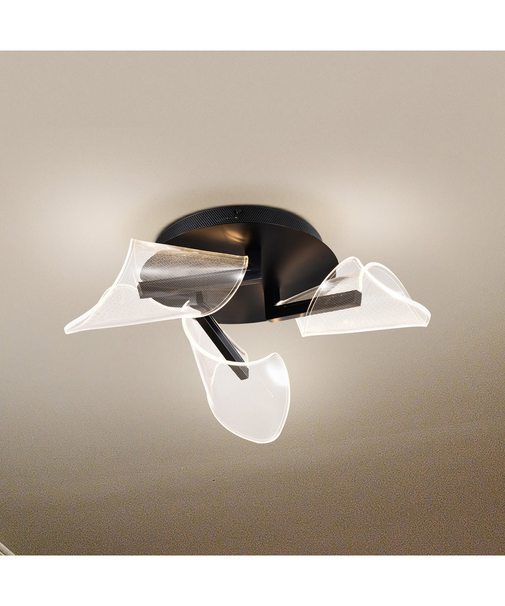 Sedona  Close-to-Ceiling Matte Black