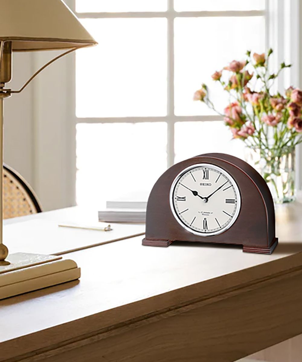 7"H Desk and Table with 12 Hi Fi Melodies and Chime Clock