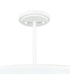 Pinellas 25 in. 4-Light Flush Mount White Plaster
