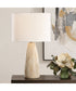 Maury Travertine Table Lamp