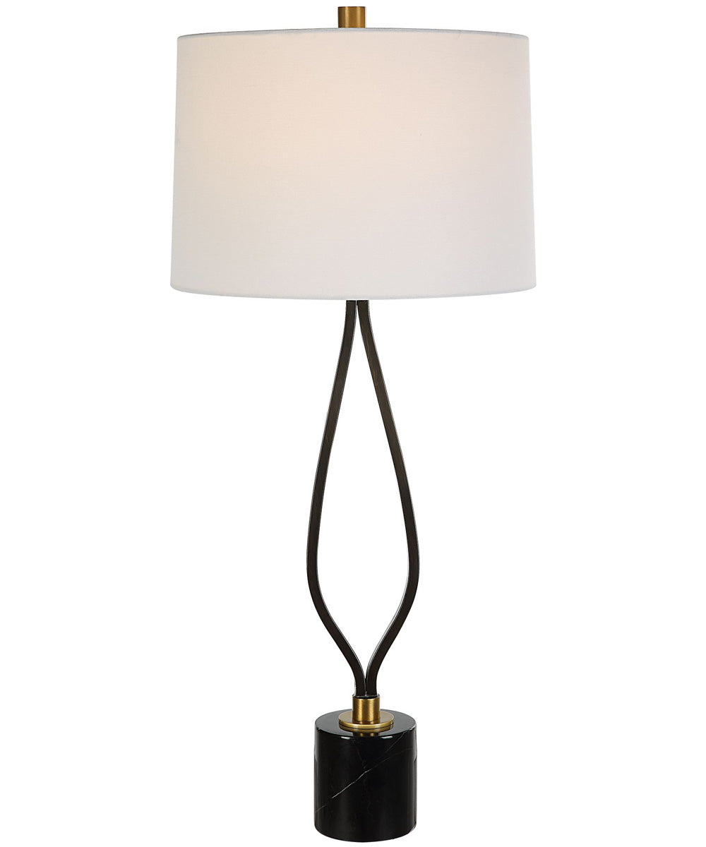 Separate Paths Iron Table Lamp