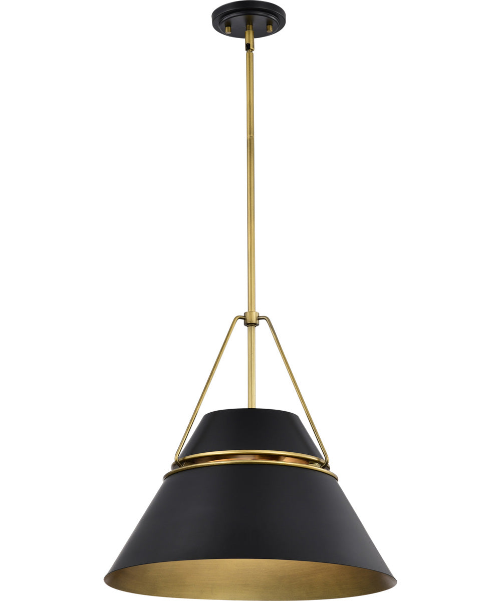 Adina 3-Light Pendant Matte Black