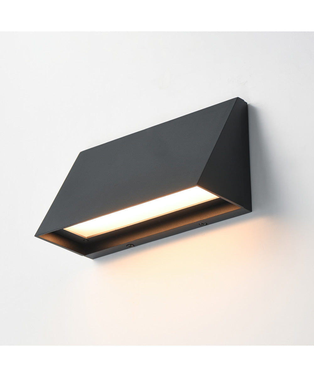 Pathfinder Wide LED Wall Sconce - 5CCT Black