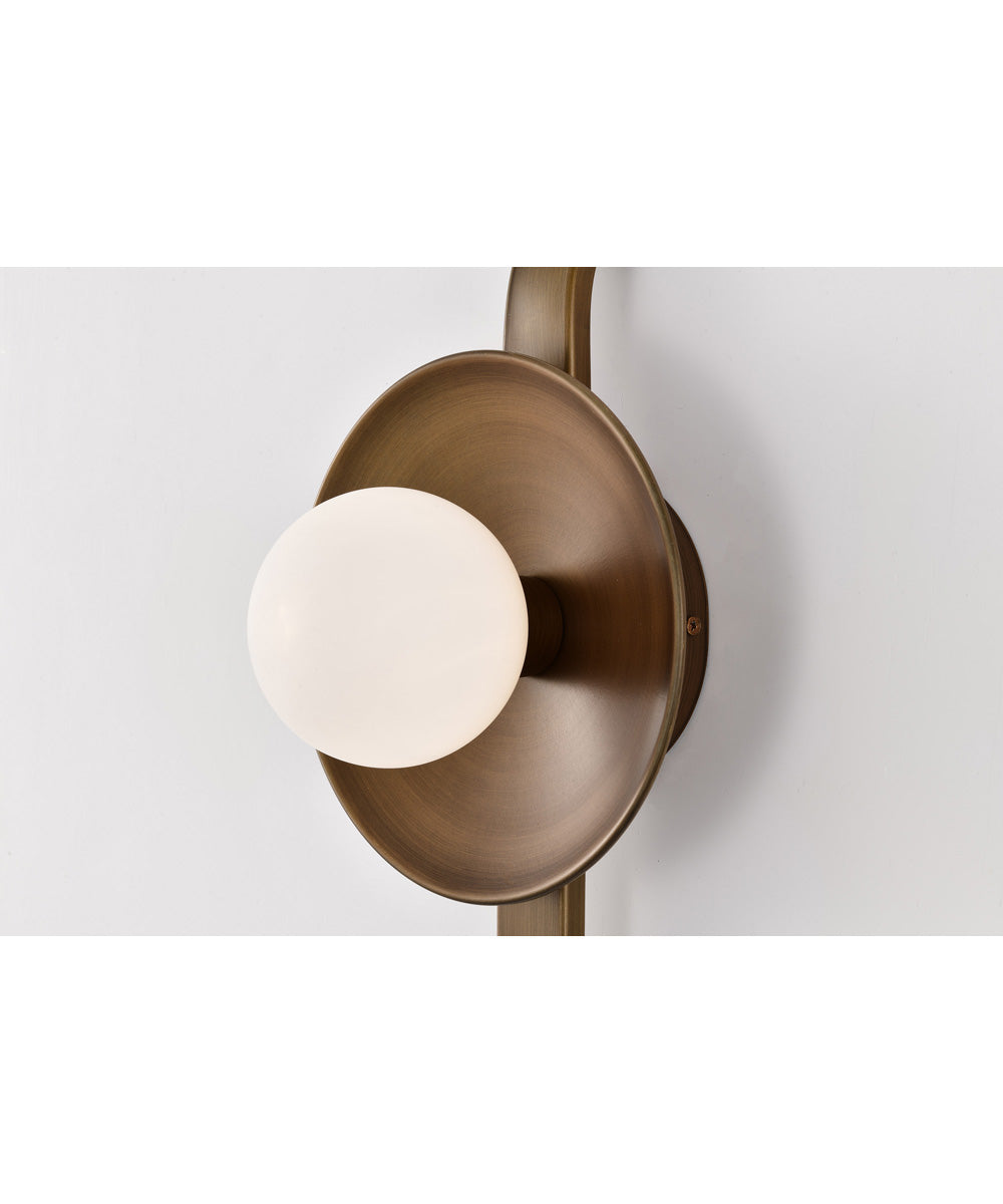 Colby 1-Light Vanity & Wall Natural Brass