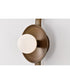 Colby 1-Light Vanity & Wall Natural Brass