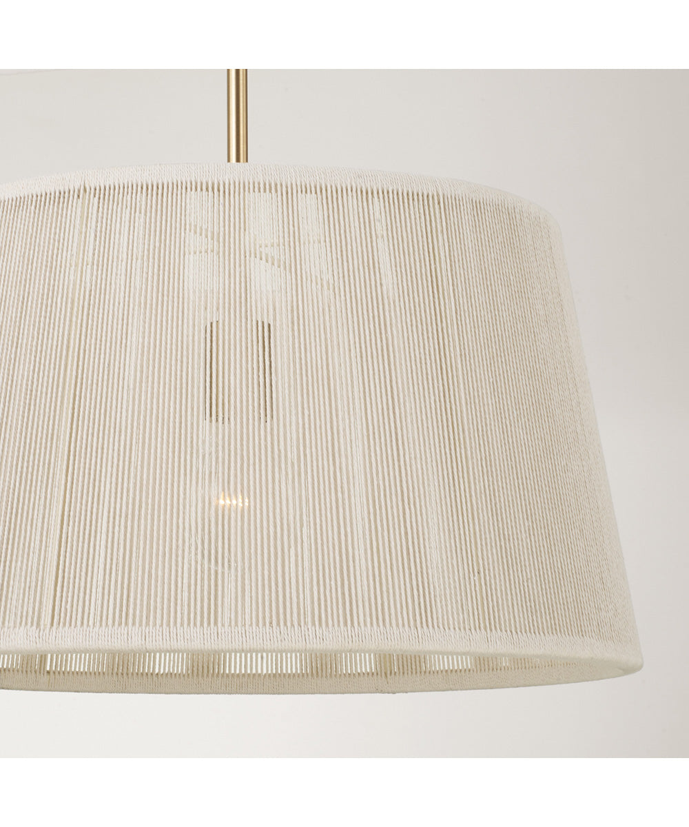 Tara 1-Light Pendant Matte Brass