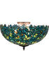 18" Wide Nightfall Wisteria Flushmount