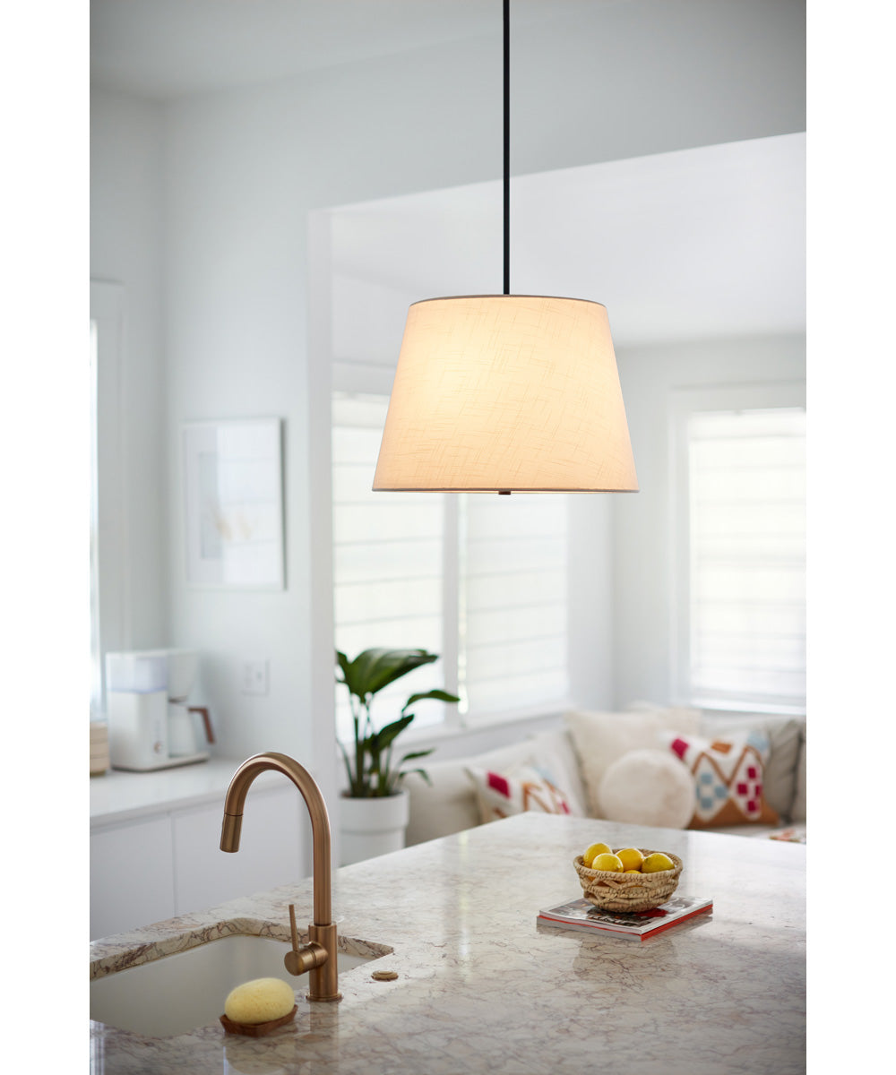 Beale 3-Light Large Convertible Pendant in Black