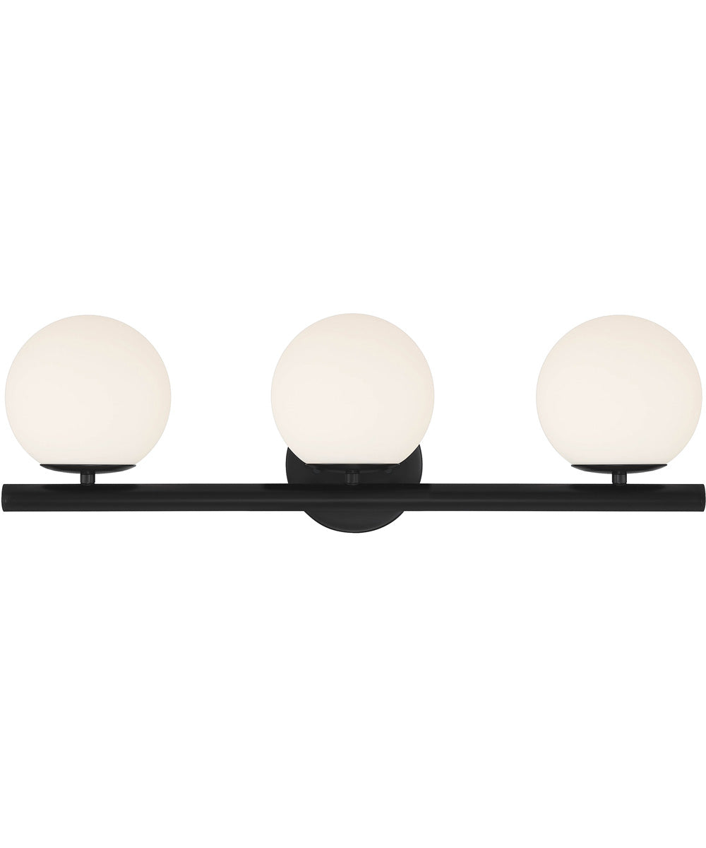 Crown Heights 3 Light Vanity Matte Black