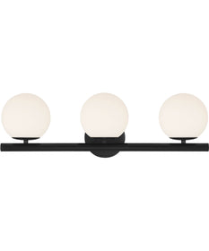 Crown Heights 3 Light Vanity Matte Black
