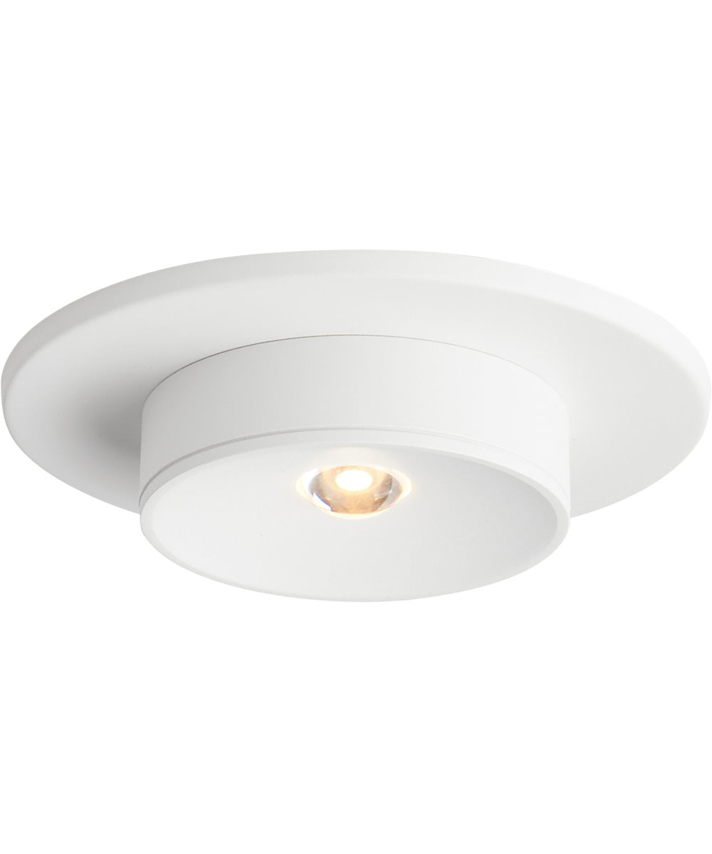 Caldera LED Flush Mount White