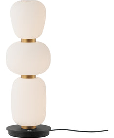 Soji Triple Stack Portable Lamp Black / Gold