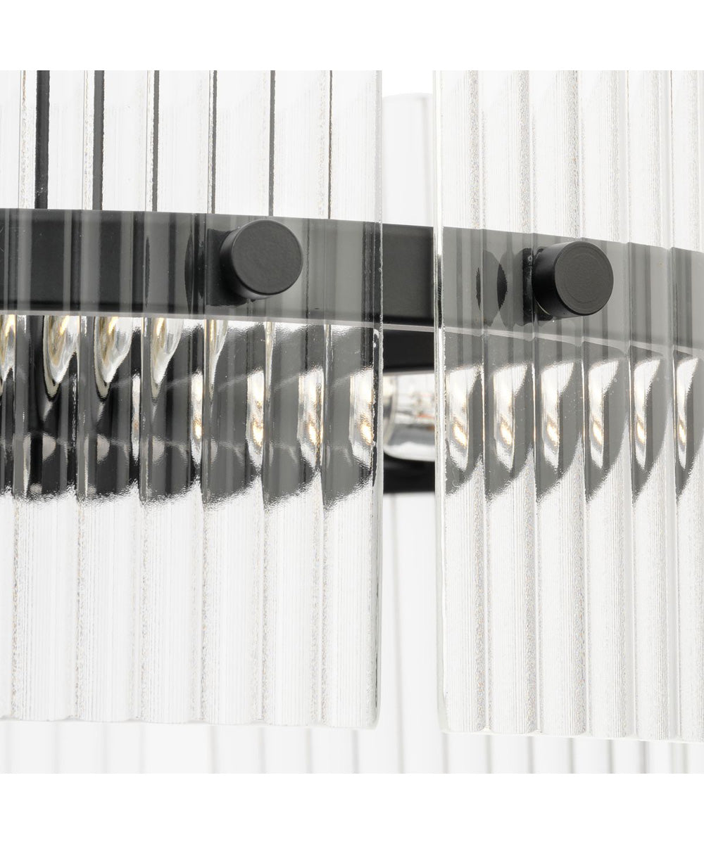 Seville 4-Light Pendant Matte Black
