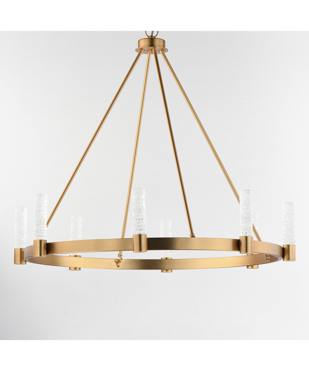 Duchess 8-Light Chandelier Natural Aged Brass