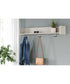 Socalle Wall Mounted Coat Rack w/Shelf Light Natural