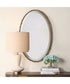 Twisted Branch Oval Mirror