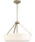 Lieon 3-Light Convertible Pendant Champagne Bronze