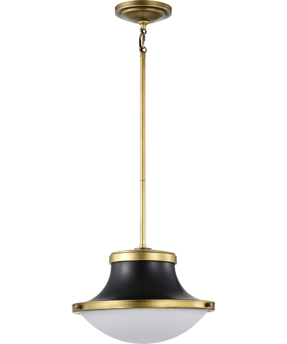 Lafayette 1-Light Pendant Matte Black