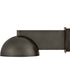 Vargas 1-Light Small Task Light Sconce in Black Oxide