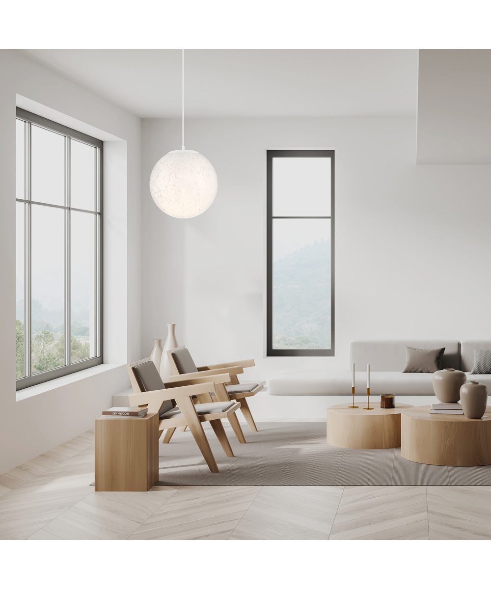 Circo  1 Light Pendant Matte White