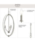 Jheni 3-Light Foyer Pendant Brushed Nickel