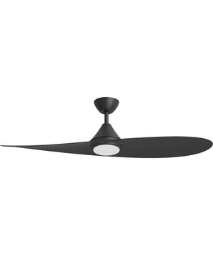 Surf 56 inch 2-Blade Marine Grade Fan w LED Black