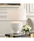 Maisie White Table Lamp