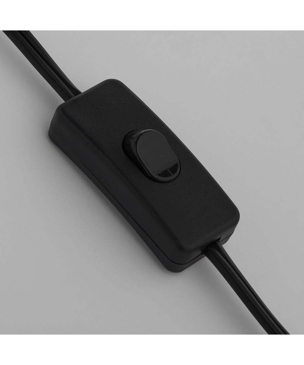 Waltz 1-light Wall Mount Light Fixture Matte Black